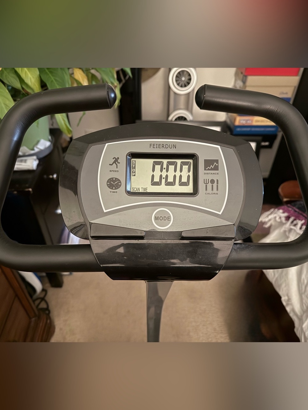 Stationary Exercise Bike with Digital Display